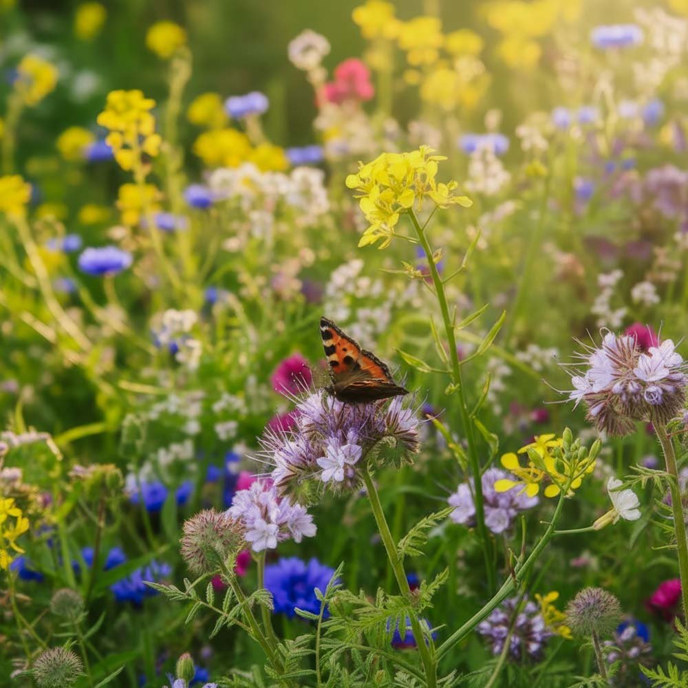 Blomsterblanding 'Tübingen' - 400 Økologiske frø
