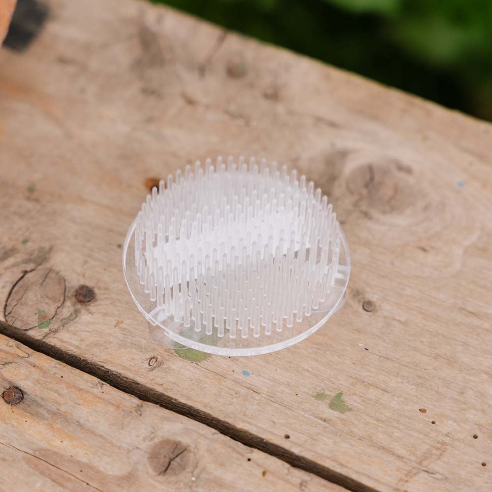 Blomsterholder, hvid (plast), Ø: 6,9 cm