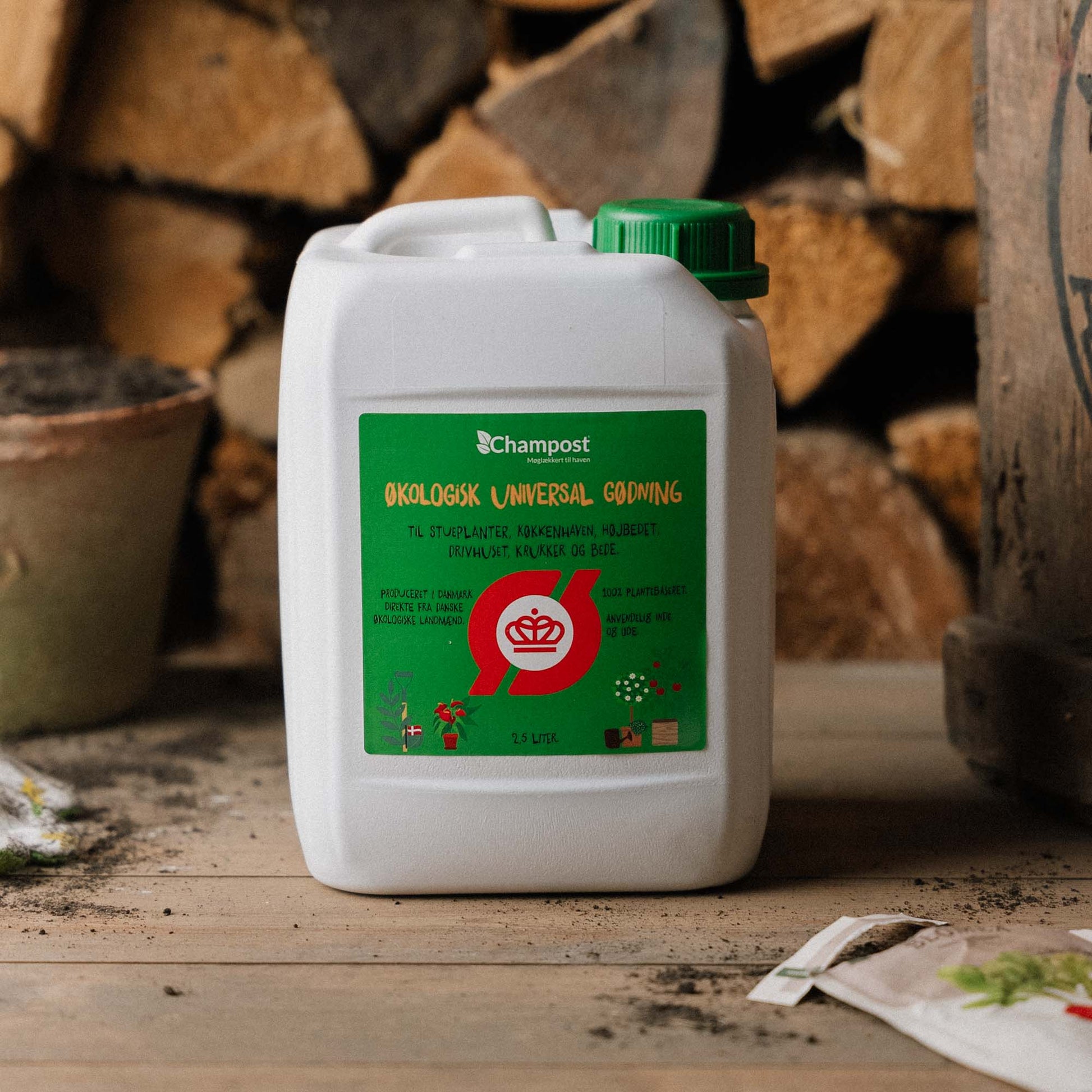 Champost økologisk universal gødning, 2,5L