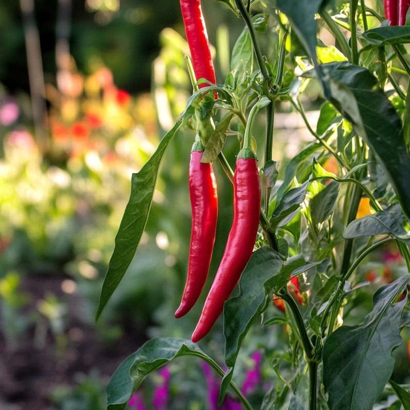 Chili frø 'De cayenne' - 10 Økologiske frø