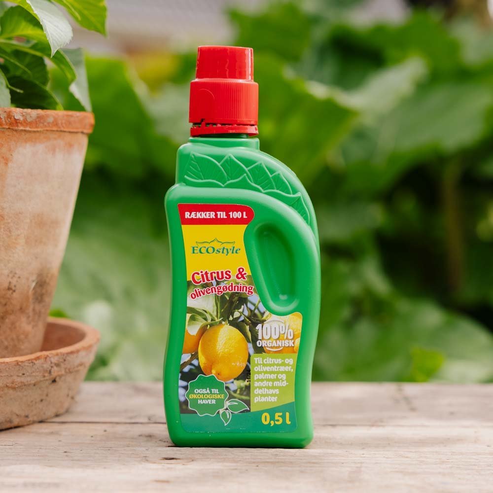 Citrus og oliven gødning 500 ml