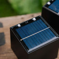 Cube up and down solar lampe, 2 pak