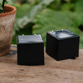 Cube up and down solar lampe, 2 pak