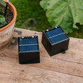 Cube up and down solar lampe, 2 pak