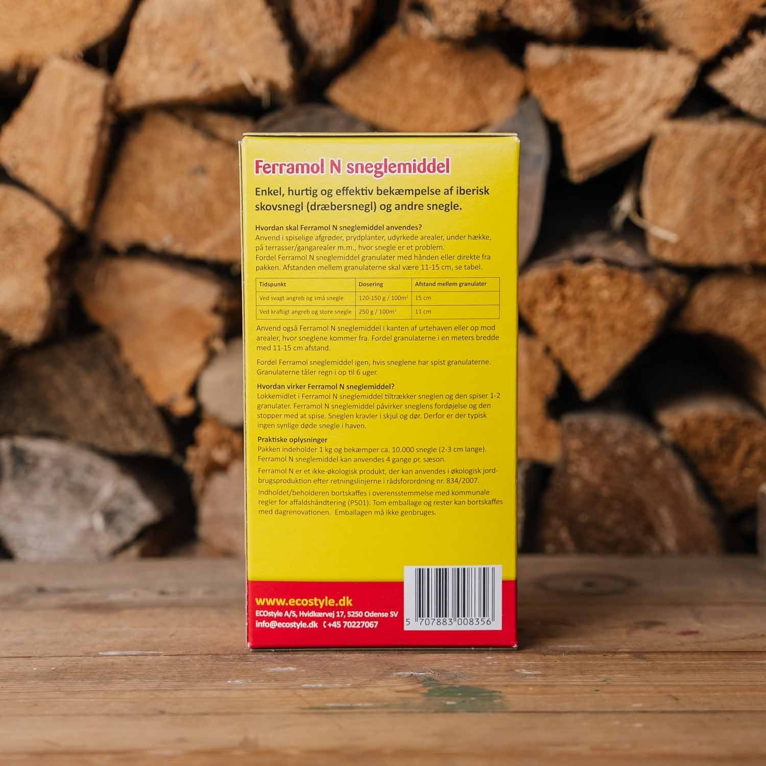 ECOstyle Ferramol sneglemiddel 1000g