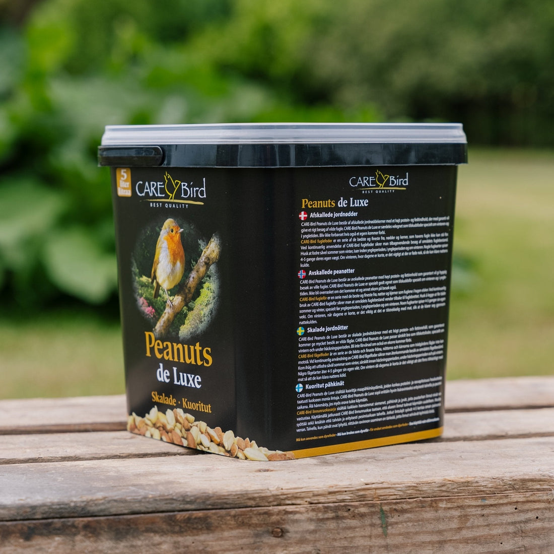 Fuglefoder, Peanuts de Luxe, 5 L