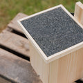 Fuglehus, natur, L: 19 cm B: 19 cm H: 22 cm
