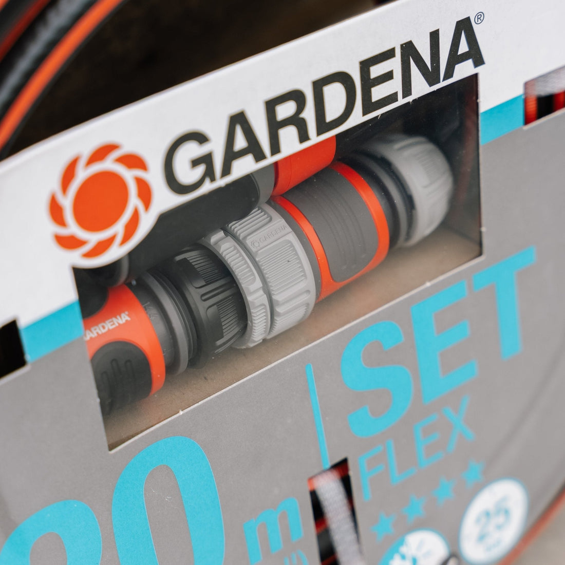 GARDENA Comfort FLEX slange 13 mm (1/2") 20 m med systemdele