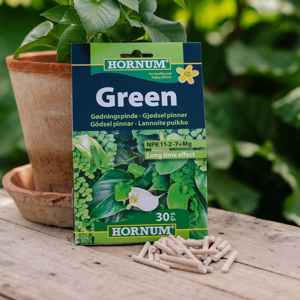 Gødningspinde, Green, BD 30 stk.