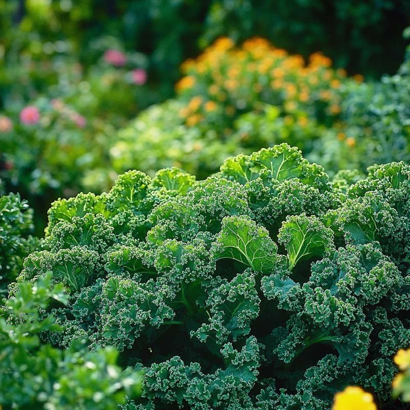 Grønkålsfrø 'Halbhoher grüner Krauser' - 50 Økologiske frø