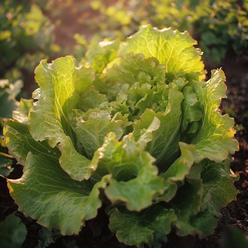 Icebergsalat frø 'Grazer Krauthauptel 2' - 200 Økologiske frø