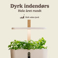 Indendørs køkkenhave, stor