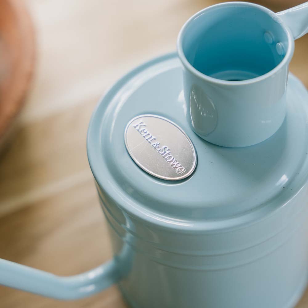 Indendørs metalvandkande, 1 L, himmelblå