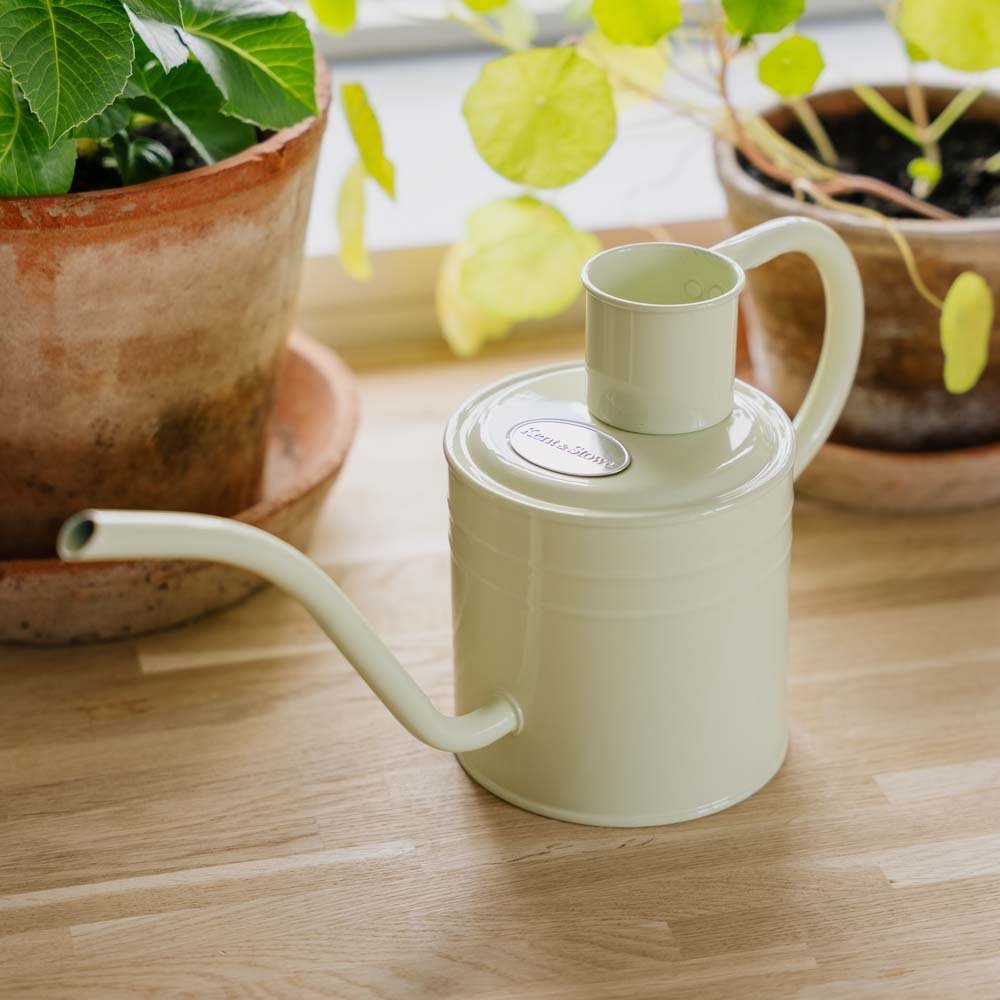 Indendørs metalvandkande, 1 L, vintage creme