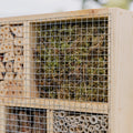 Insekthotel, natur, L: 12 cm B: 38 cm H: 43 cm