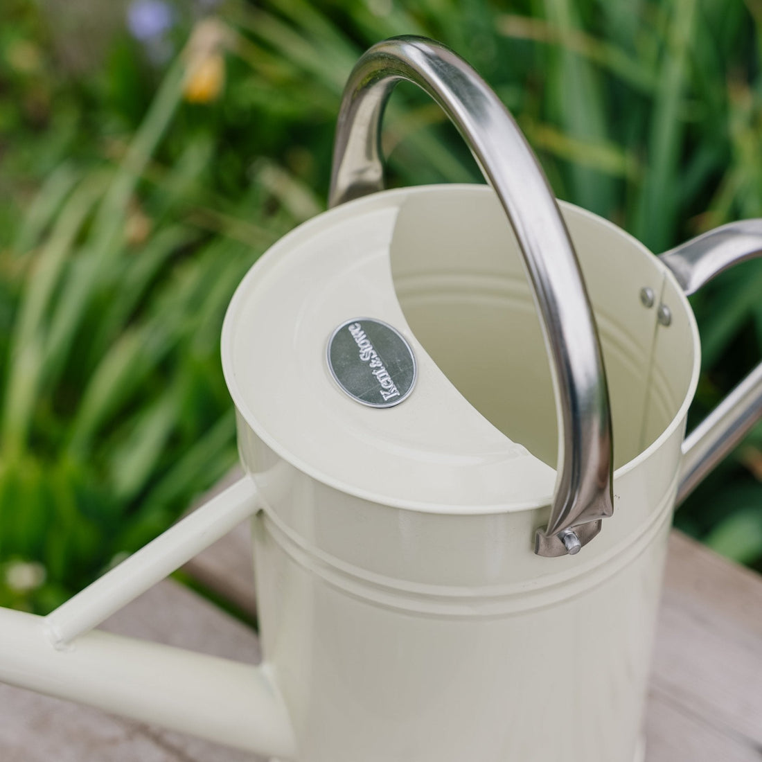 Metalvandkande, 4,5 L, vintage creme