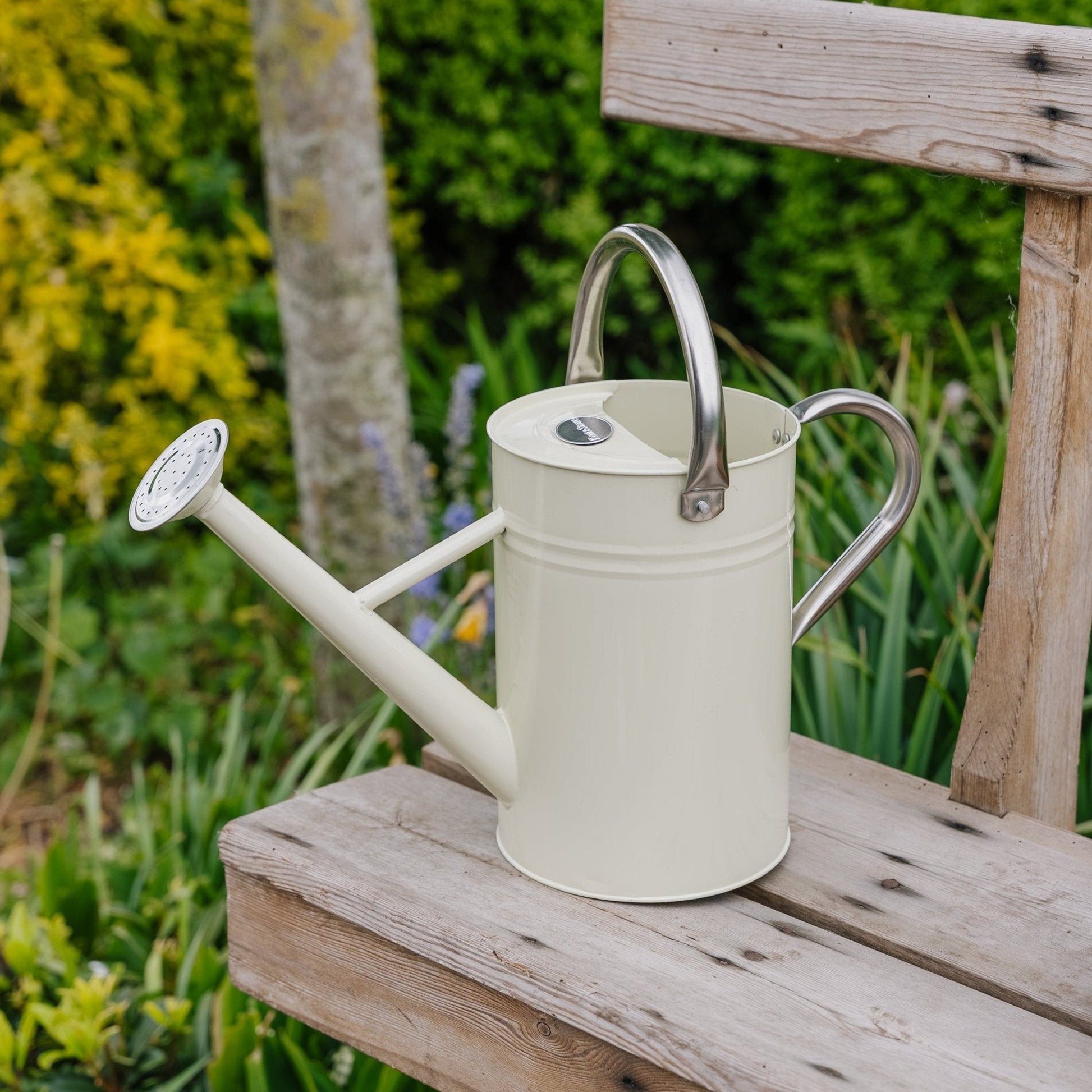 Metalvandkande, 4,5 L, vintage creme