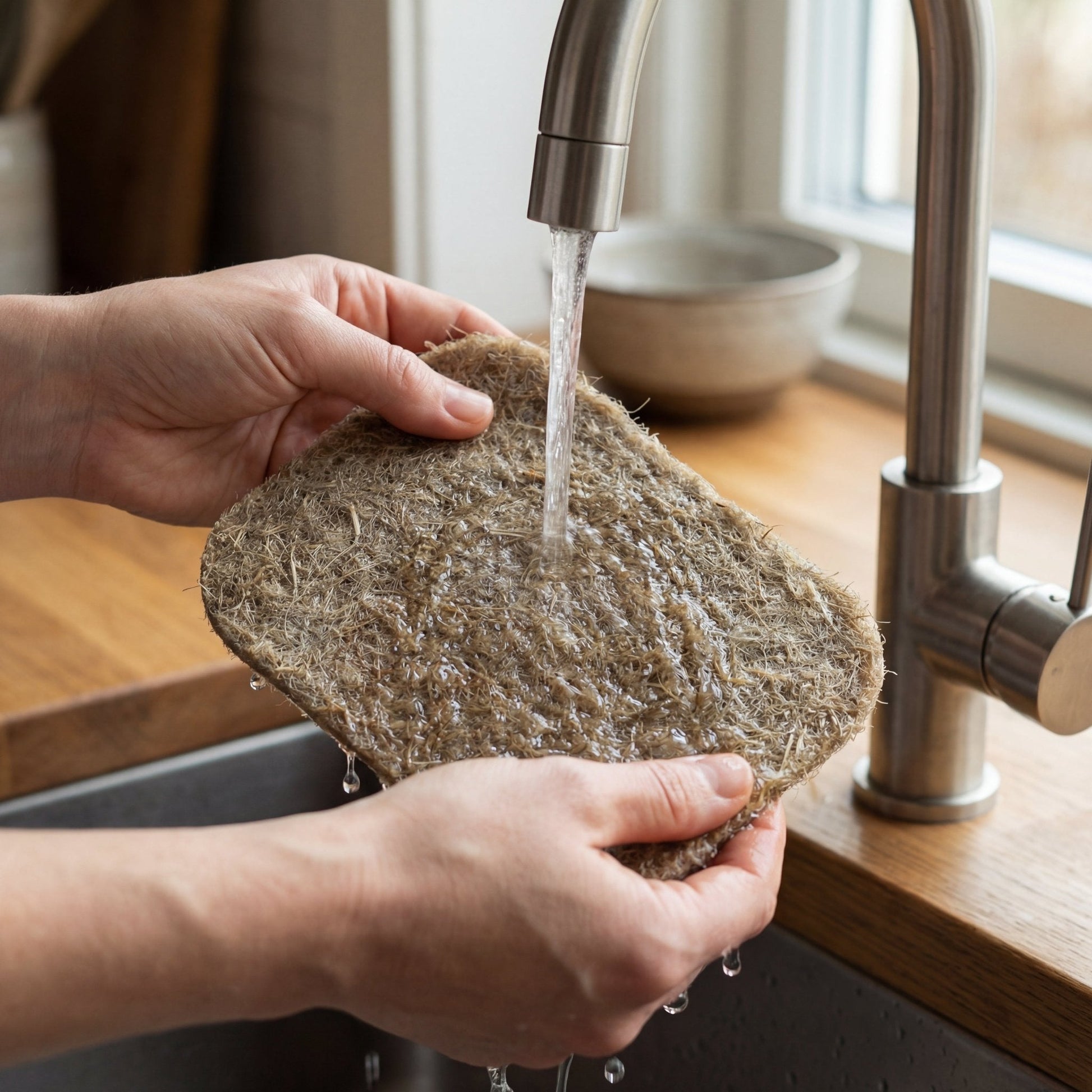 Mikrogrønt hampmåtte, 10 stk.