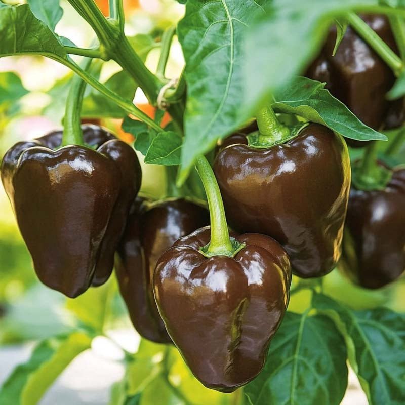 Peberfrugt frø 'Chocobell' - 5 Økologiske frø
