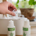 Plantenæring A+B (2x100 ml) til indendørs køkkenhaver