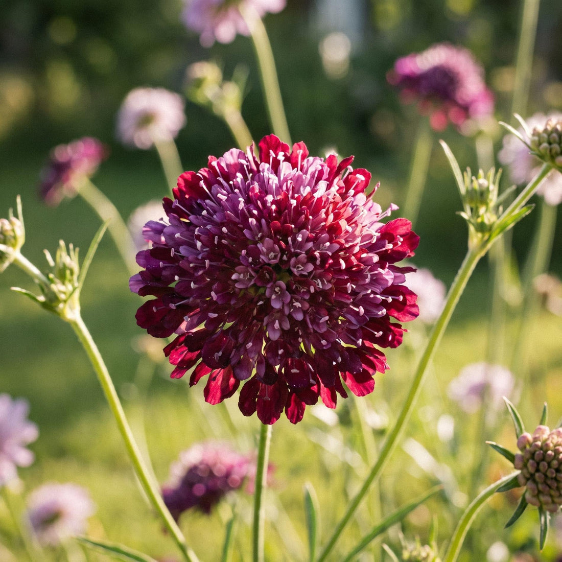 Skabiose frø 'Sweet scabious' - 40 Økologiske frø