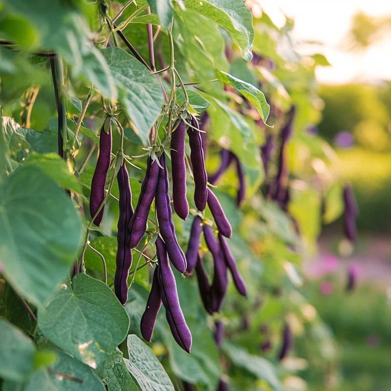 Stangbønne frø 'Brunhilde' - 20 Økologiske frø