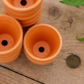 Terracottapotter 4/5 cm, 12 stk.
