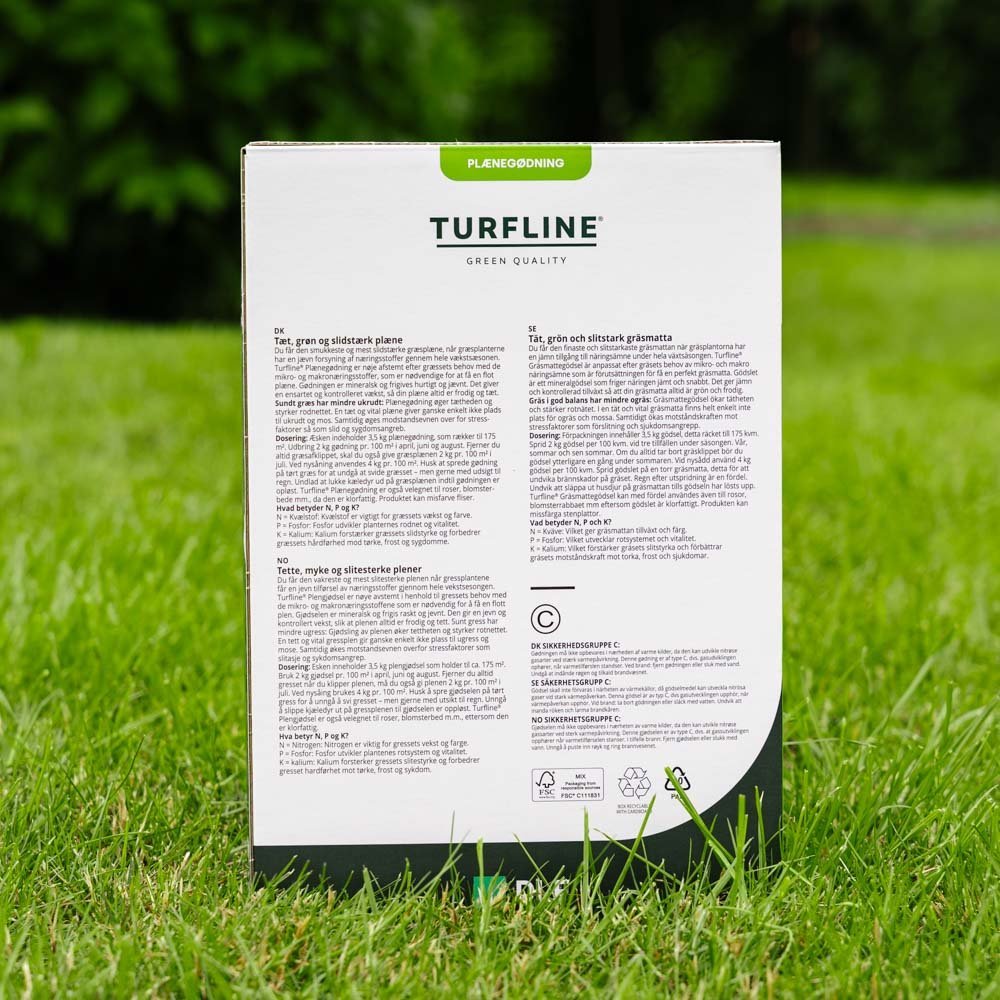 Turfline Plænegødning 14/3/15, 3,5 kg