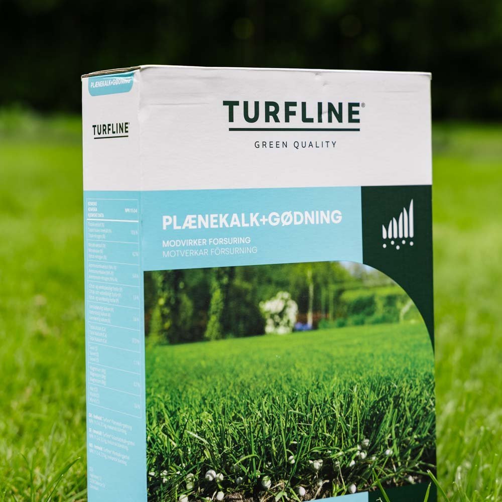Turfline Plænekalk + gødning 11/2/4, 3,5 kg